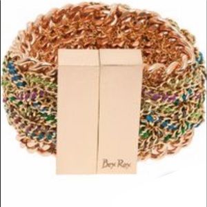 BEX ROX Rose gold Jasmine cuff bracelet